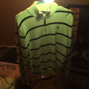 Polo 1/4 zip men’s sweater